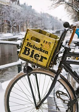 Heineken Bier Winter Amsterdam van Tom Elst