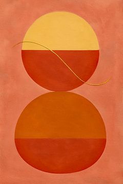 Abstract Golden Pulse van GᎥรєlค Art Ŧ๏г Y๏ย