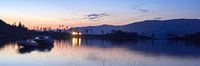 Panoramic waterscape in Norway