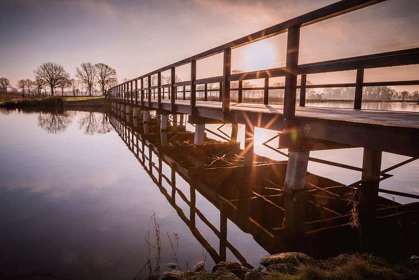 De Brug bij Ypelo by Göran Dekker