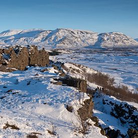 Thingvellir Nationaal Park, IJsland, Europa van Alexander Ludwig