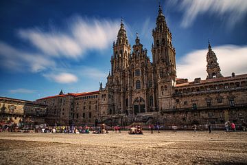 Kathedraal van Santiago de Compostela van Stefan Havadi-Nagy