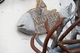 Sfeer op een vissersboot  van Carla Kragten-Looijen