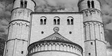 Collegiale kerk van St. Cyriacus Gernrode (zwart-wit) van t.ART