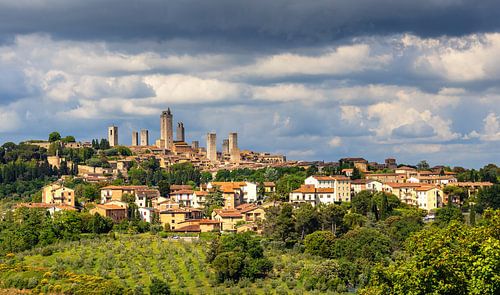 View of San Gimignano 6, Italy by Adelheid Smitt