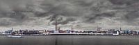 Antwerpen  Scheldekaaien Skyline ,  panorama