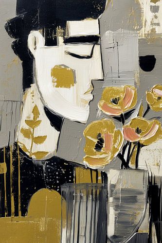 Blooming Contours van Preet Lambon