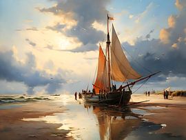 oud hollands zeilschip by PixelPrestige