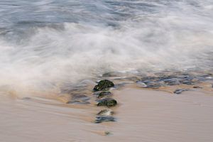 Vagues et brise-lames