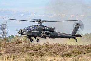 Der Boeing AH-64 Apache Kampfhubschrauber der KLu.