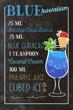 Blue Hawaiian Drink van ColorDreamer