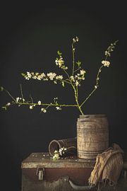 Still life with flowers. New Masters. Blossom.
