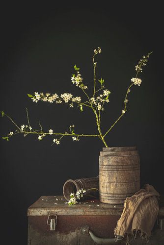 Stilleven met bloemen. Nieuwe Meesters. Bloesem.