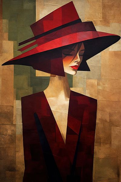 Modern Portrait by Eye catching paintings