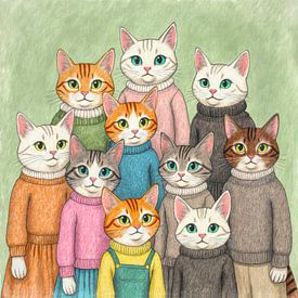 From the cat school by Jutta Maria Pusl