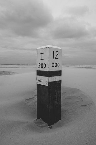 Paal 12 | Ameland Pays-Bas