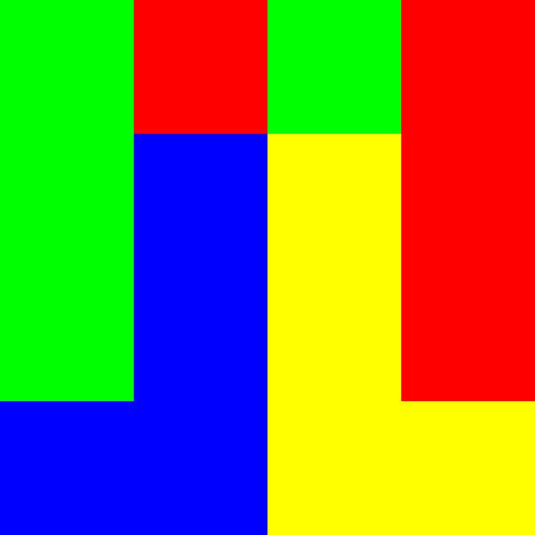 4x4 in 16 | Morphing | 4xL | V=157-03 | P #01 by Gerhard Haberern