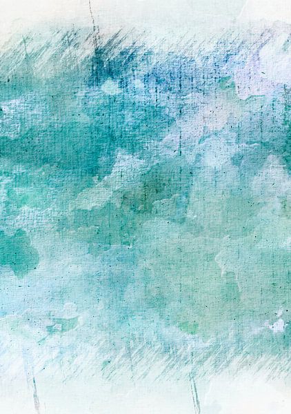 Japanese wabi sabi abstraction by Mad Dog Art