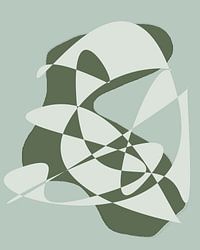 Abstract dynamics Teal