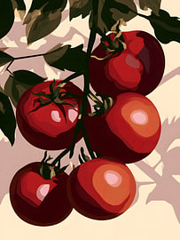 Mediterranean Tomato Cluster by Mosaic Dialogue