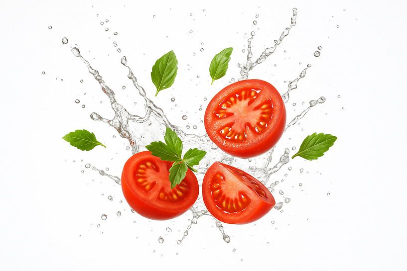 Tomato Splash – fris en smaakvol van Kleurenrijk