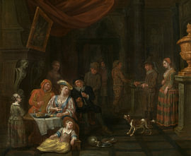 Jan Baptist Monteyne, Vastenavond