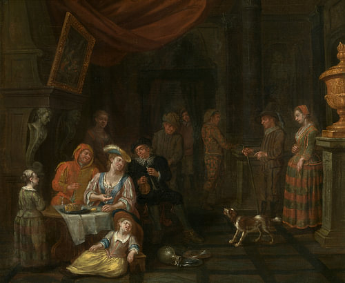 Jan Baptist Monteyne, Faschingsabend