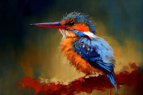 De Oosterse dwergijsvogel