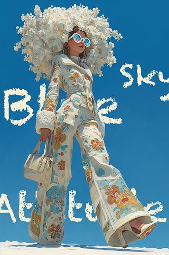 Blue sky attitude by Mirjam Duizendstra