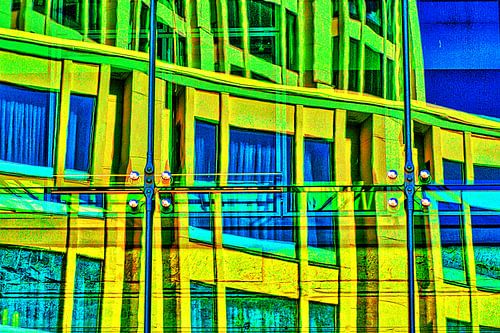 Spiegelung Fenster in Fenster