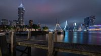 Rotterdam in evening light
