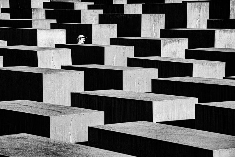 Holocaust monument, Berlijn van Jan Fritz