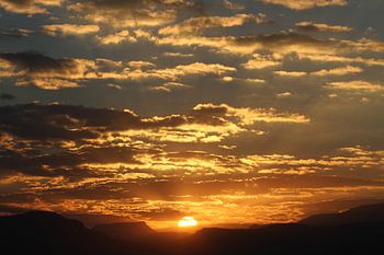 Zuid Afrikaanse zonsopkomst