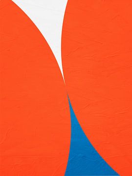 ABSTRACT GEOMETRIC ART IN MODERN COLOURS