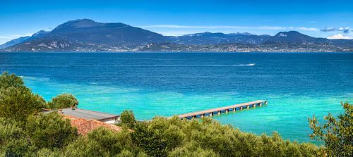 Sirmione Gardasee Strand von Voss Fine Art Fotografie