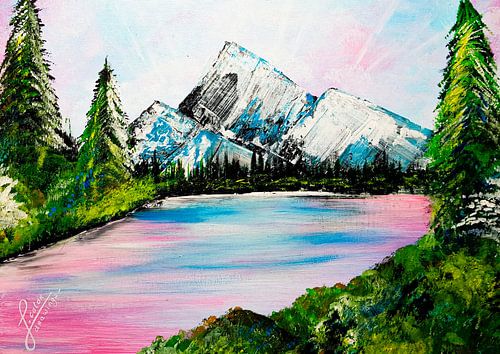 Landschap Schilderij!