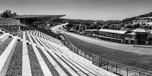 Towards L'eau Rouge, Spa-Francorchamps Race Circuit