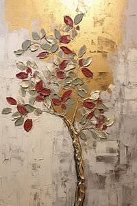 Abstract Botanical Art - Olivier