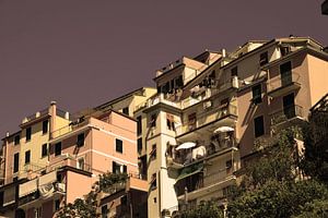 Cinque Terre Toskana Italien Alt
