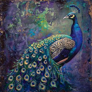 Paon | Peinture de paon