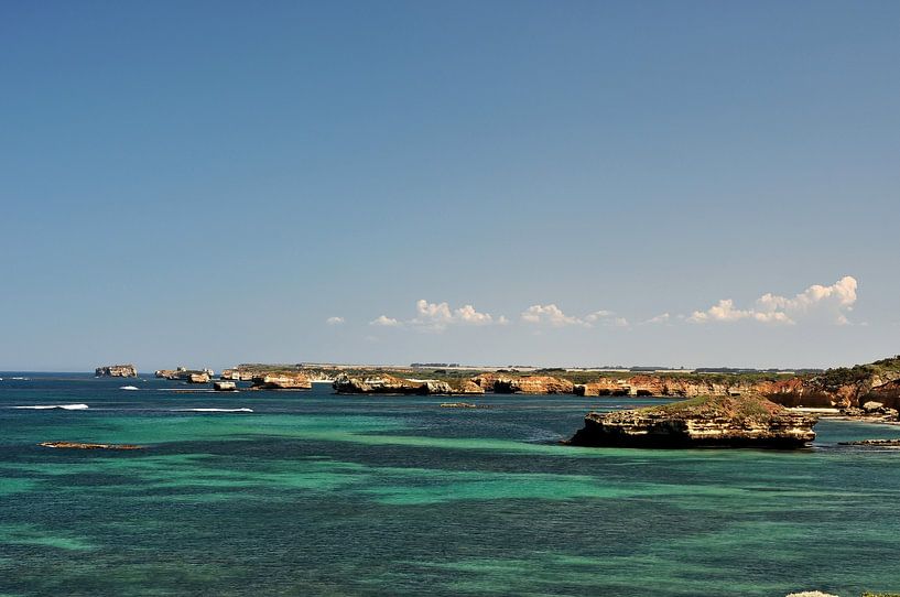 Wilde Pracht der Great Ocean Road von Frank Photos