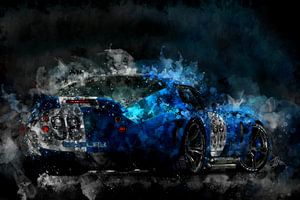 Shelby Daytona Coupe in der Nacht