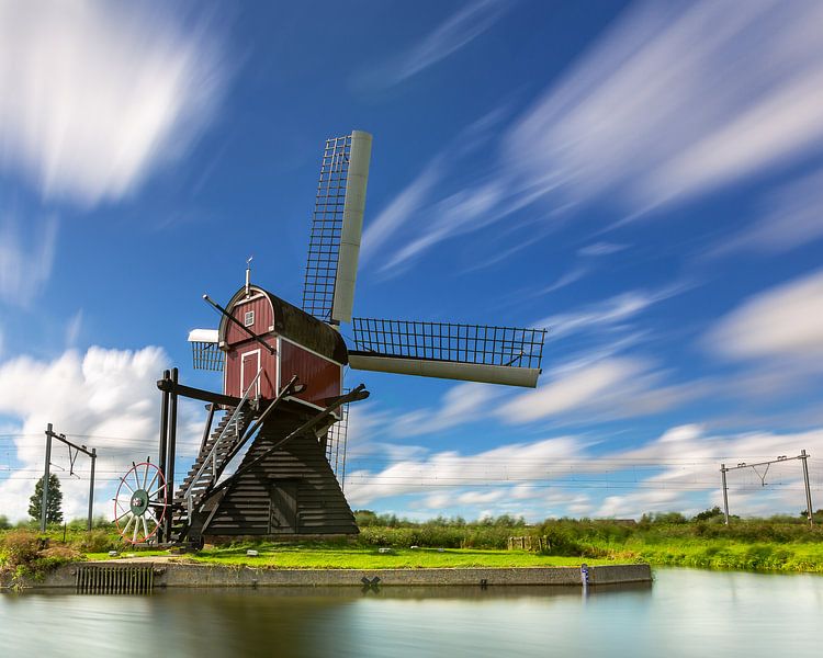 Lageveense Molen in Lisse, Holland von Marcel van den Bos