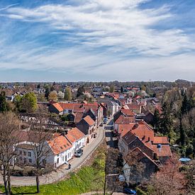 Drone panorama of the old centre of Elsloo by John Kreukniet