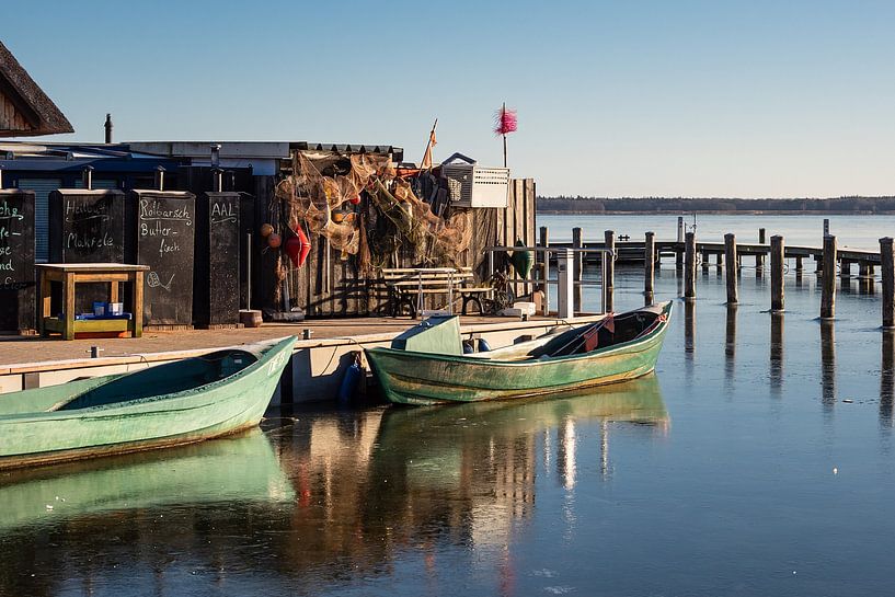 Hafen auf dem Fischland-Darß in Dierhagen von Rico Ködder