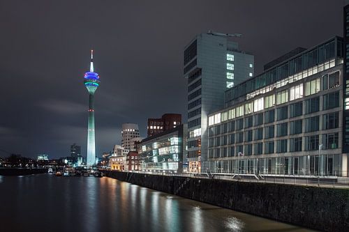 The port of Düsseldorf