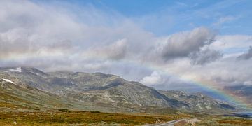 Rainbow in Jotunheimen by Hanneke Luit