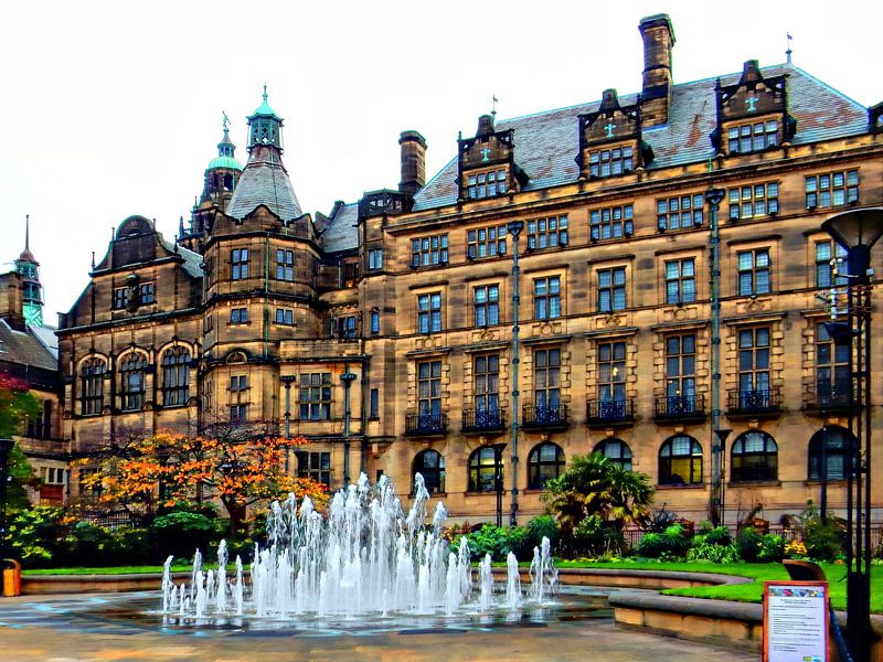 Sheffield Town Hall 1 by Dorothy Berry-Lound