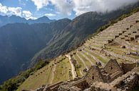 Blick auf die alte Inkastadt Machu Picchu. UNESCO-Weltkulturerbe, Lateinamerika von Tjeerd Kruse Miniaturansicht