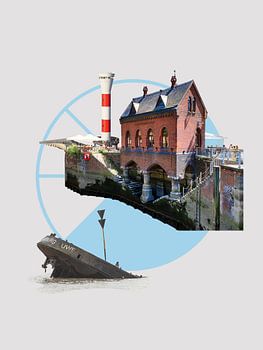 Stadtcollagen - Hamburg Collage #02